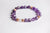 My Intuitive Ally Bracelet with Amethyst and Clear Quartz (for women) ALLY-CW1
