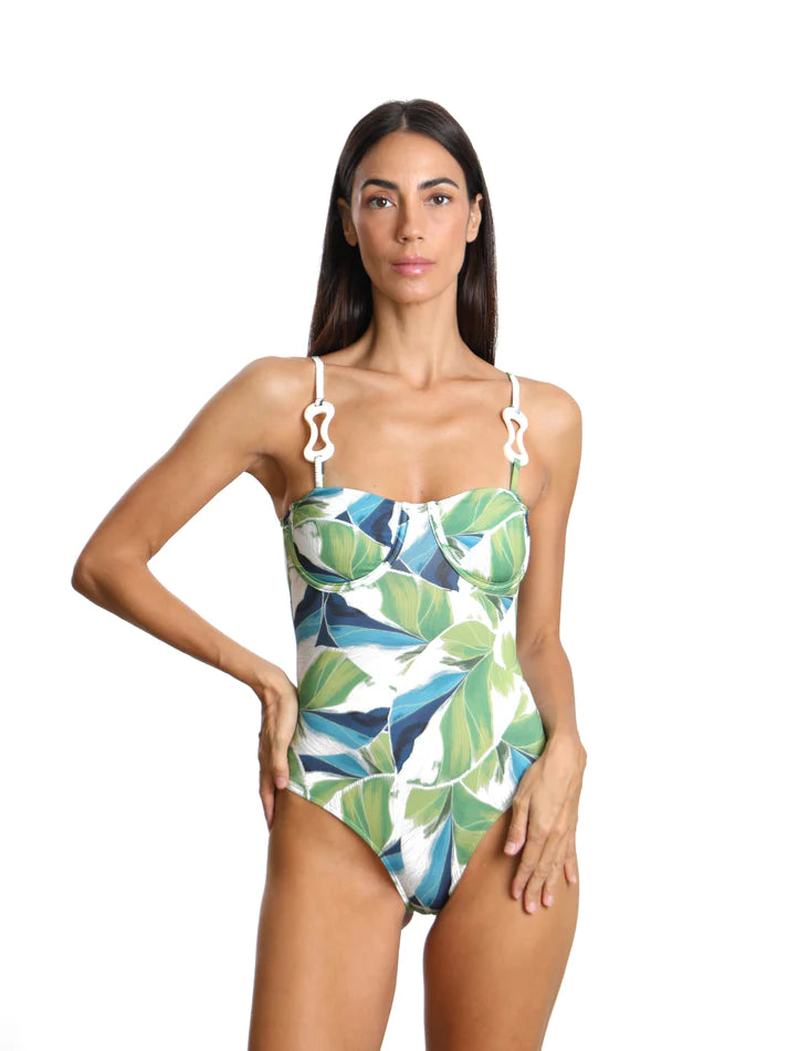 Agua Brazilian Catarina Maillot  (Flora)