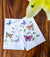 Petseta Summer Butterfly Guest Towel - set of 2