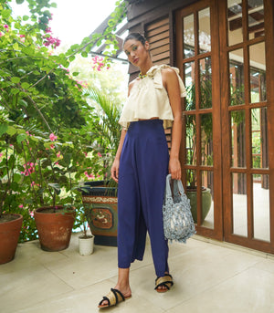 Florence Fling Lina Wide Leg Pants (Plum)