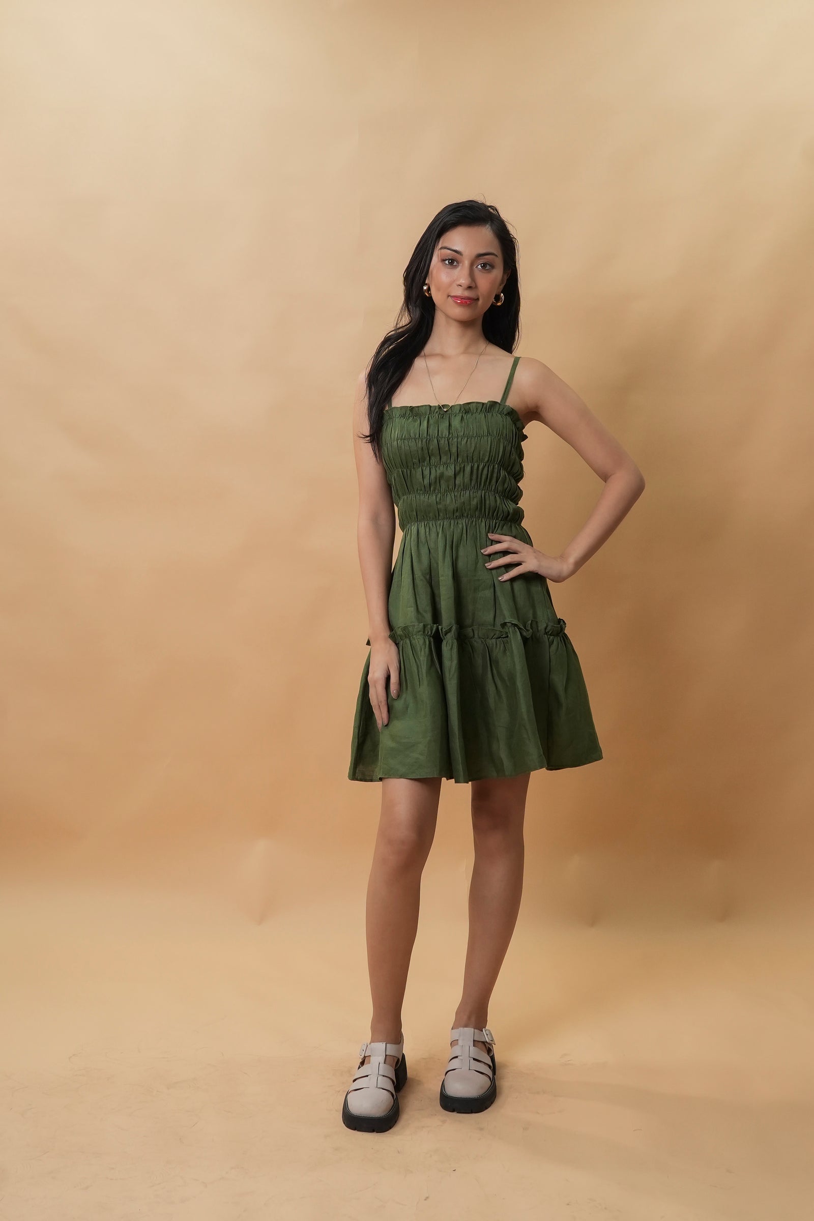 Casita Dawn dress (Olive)