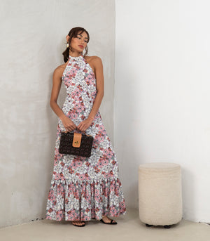 Rotoroa Halter Maxi Dress