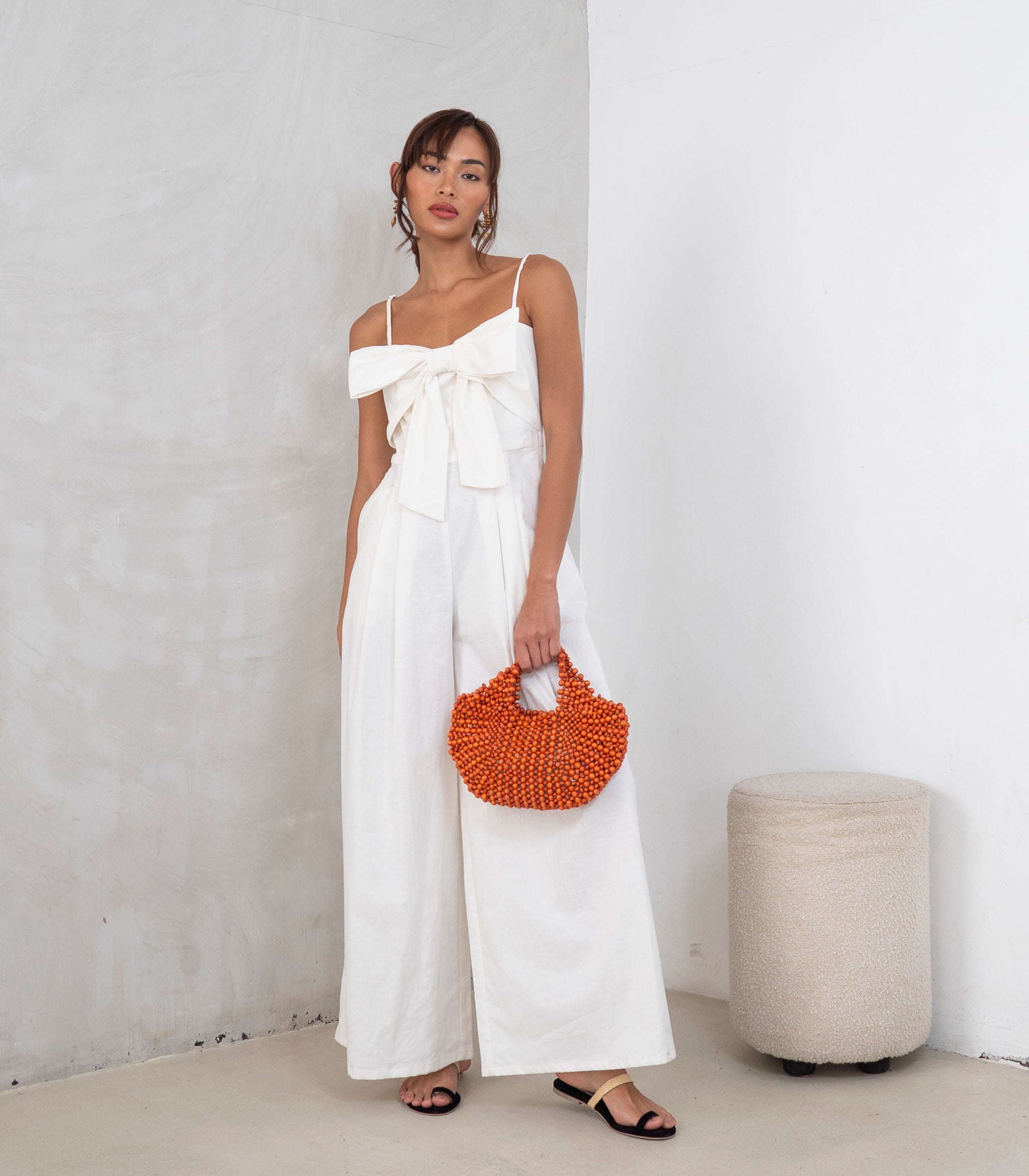 Malihelm Jumpsuit (White)