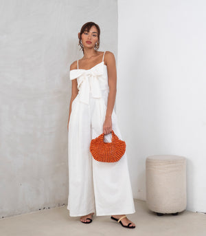 Malihelm Jumpsuit (White)