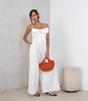 Malihelm Jumpsuit (White)