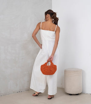 Malihelm Jumpsuit (White)