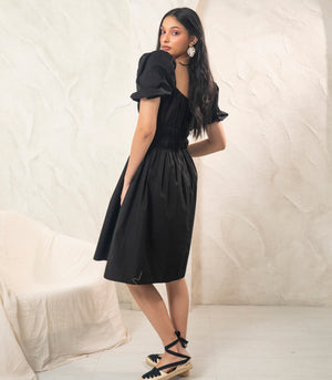 Florence Fling Paltrow Dress (Black)