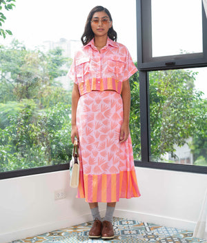 Marana Tha Valdez Set (Pink Orange)