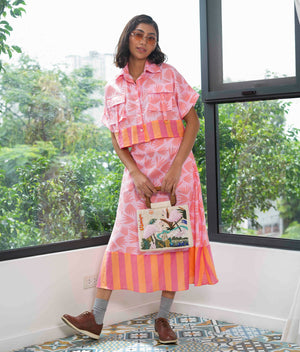 Marana Tha Valdez Set (Pink Orange)