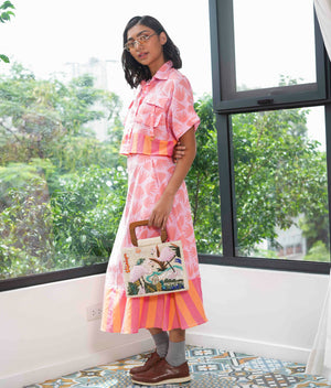 Marana Tha Valdez Set (Pink Orange)