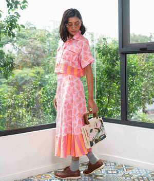 Marana Tha Valdez Set (Pink Orange)