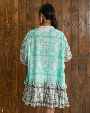 Ramona Dress (Aqua Grey) SMRA-RMN-AQ-001