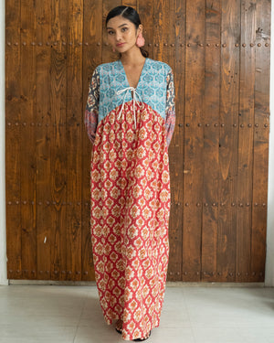 Ariana Dress (Red Multi) SMRA-ARN-RD-001