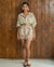 Max Playsuit (Beige/Green) SMRA-MX-BG-001