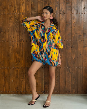 Max Playsuit (Blue/Yellow) SMRA-MX-BLU-001