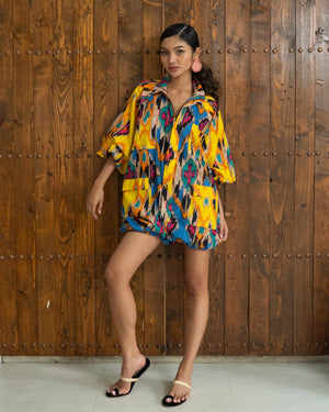 Max Playsuit (Blue/Yellow) SMRA-MX-BLU-001