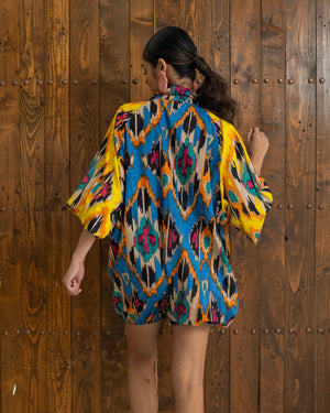 Max Playsuit (Blue/Yellow) SMRA-MX-BLU-001
