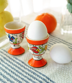 MOH Hand painted Egg Cups Set of 2