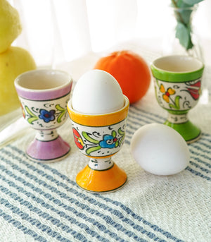 MOH Hand painted Egg Cups Set of 2