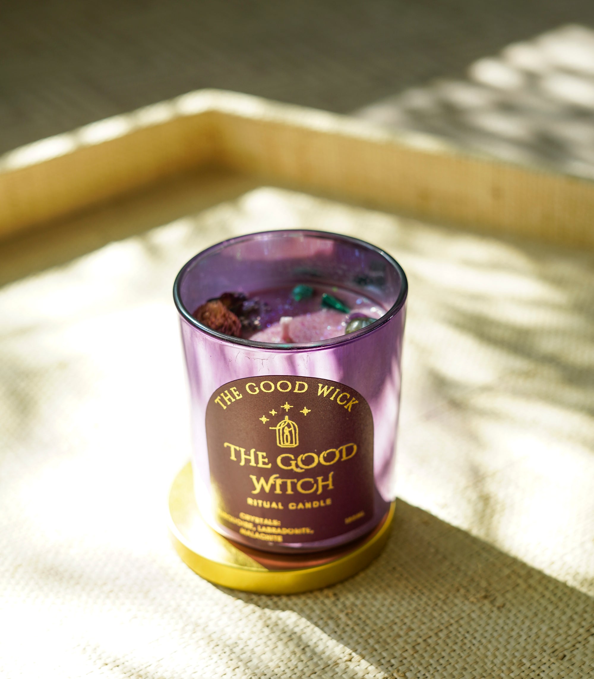 The Good Witch Crystal Infused Soy Candle