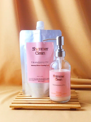 Shimmer Clean Shower Cleansing Cream (Tranquility)