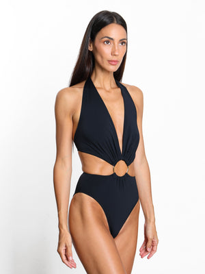 Agua Brazilian Jade Maillot Black