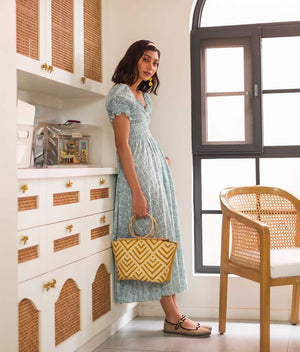 Marana Tha Ferrer Dress (Green Floral)