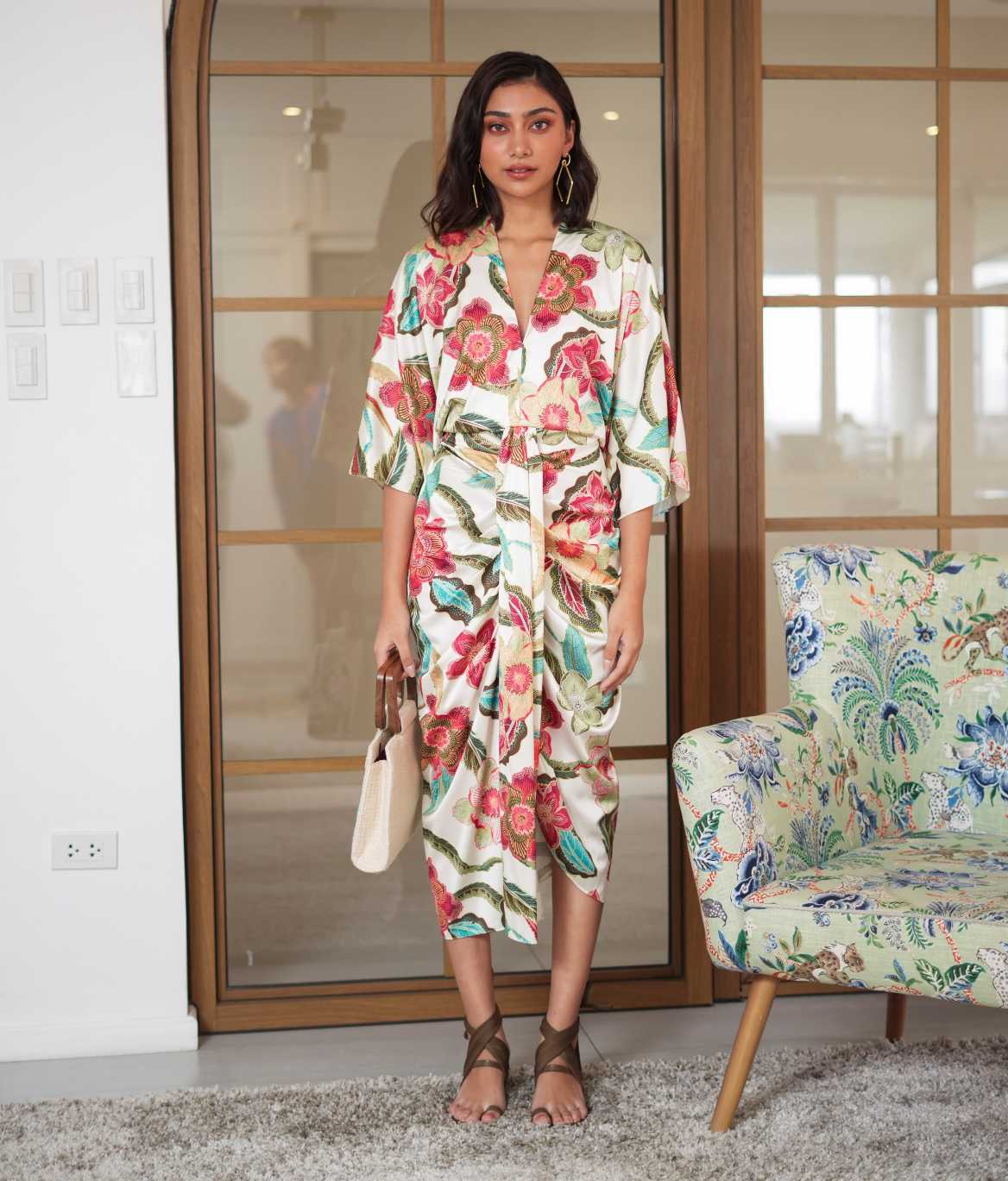 Marana Tha Renata Kimono Dress (Champagne)