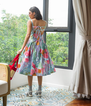 Marana Tha Ventura Dropwaist Dress (Lilac Pink)