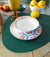 Ikat Appetizer Plate & Bowl Set        (Multicolor)