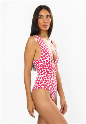 Agua Brazilian Catalina Maillot (Rosa)