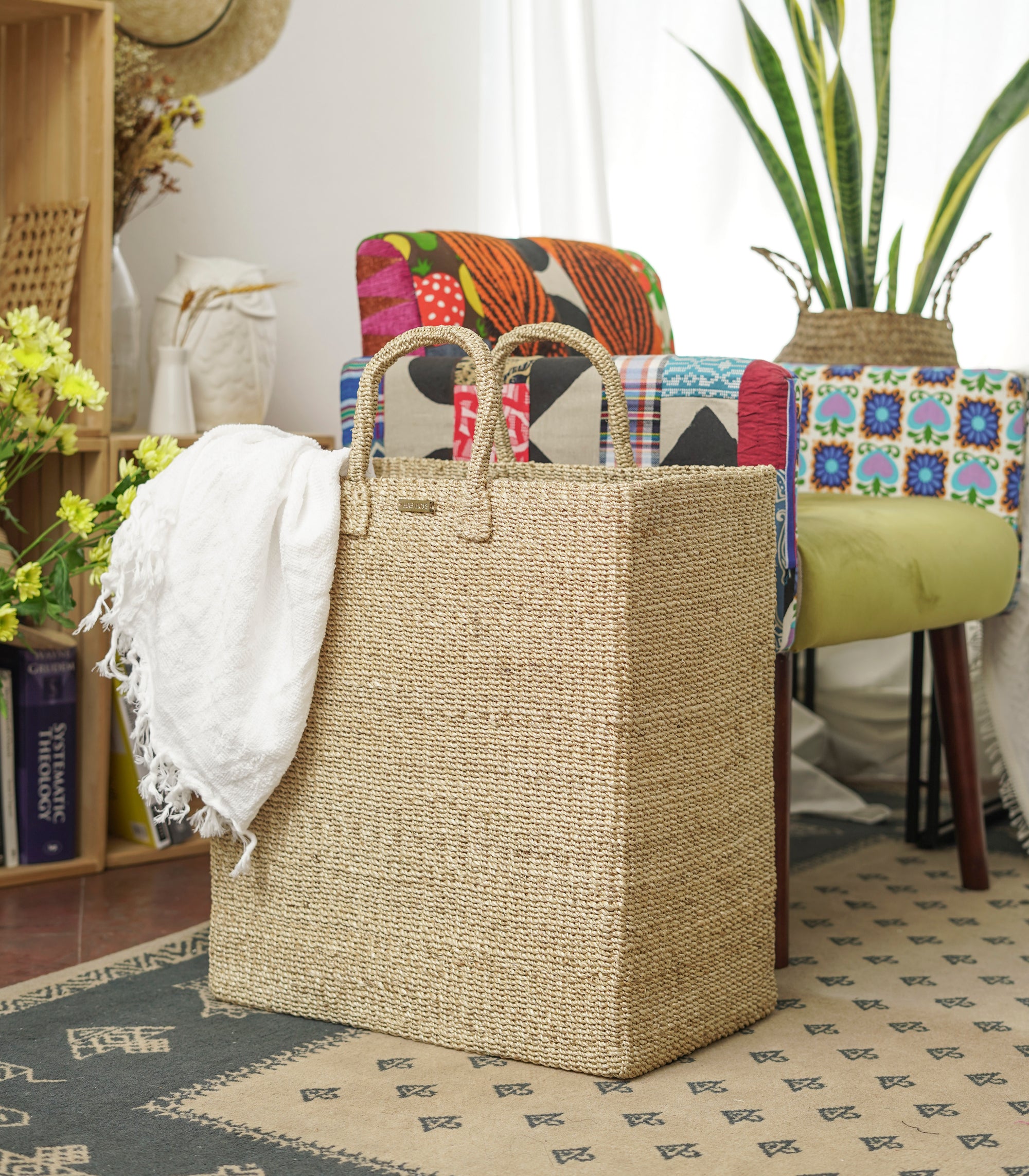 Serene Large Rectangle Basket Hamper