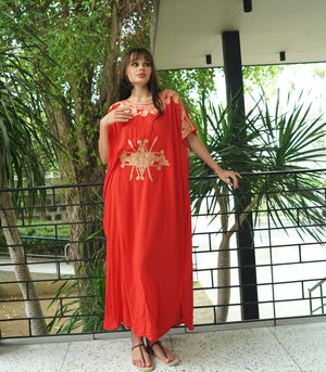 Rabia Kaftan    Red