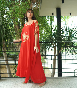 Rabia Kaftan    Red