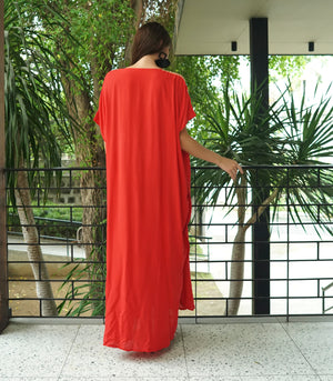 Rabia Kaftan    Red