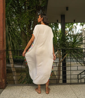 Farah Kaftan               White