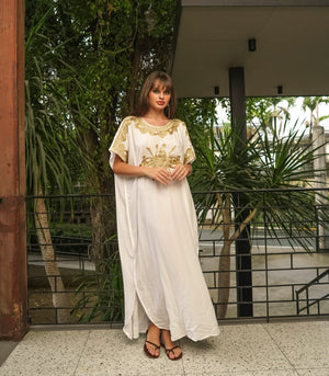 Rabia Kaftan    White