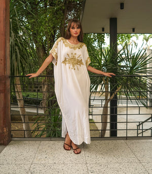 Rabia Kaftan    White