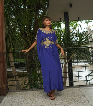 Robia Kaftan Royal Blue