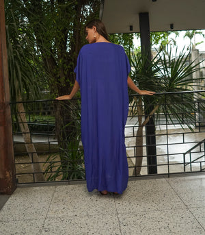 Robia Kaftan Royal Blue