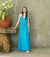 Apatou Halter Maxi Dress (Aqua)