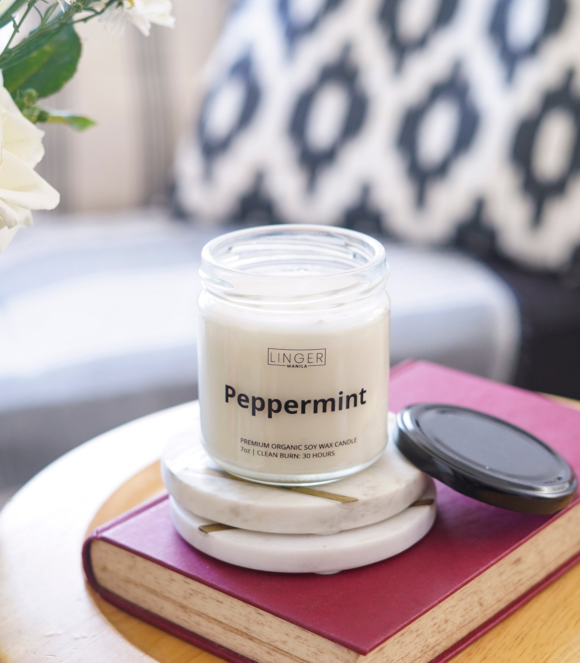Linger Peppermint Candle