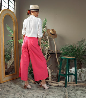 Florence Fling Lina Wide Leg Pants (Fuchsia)