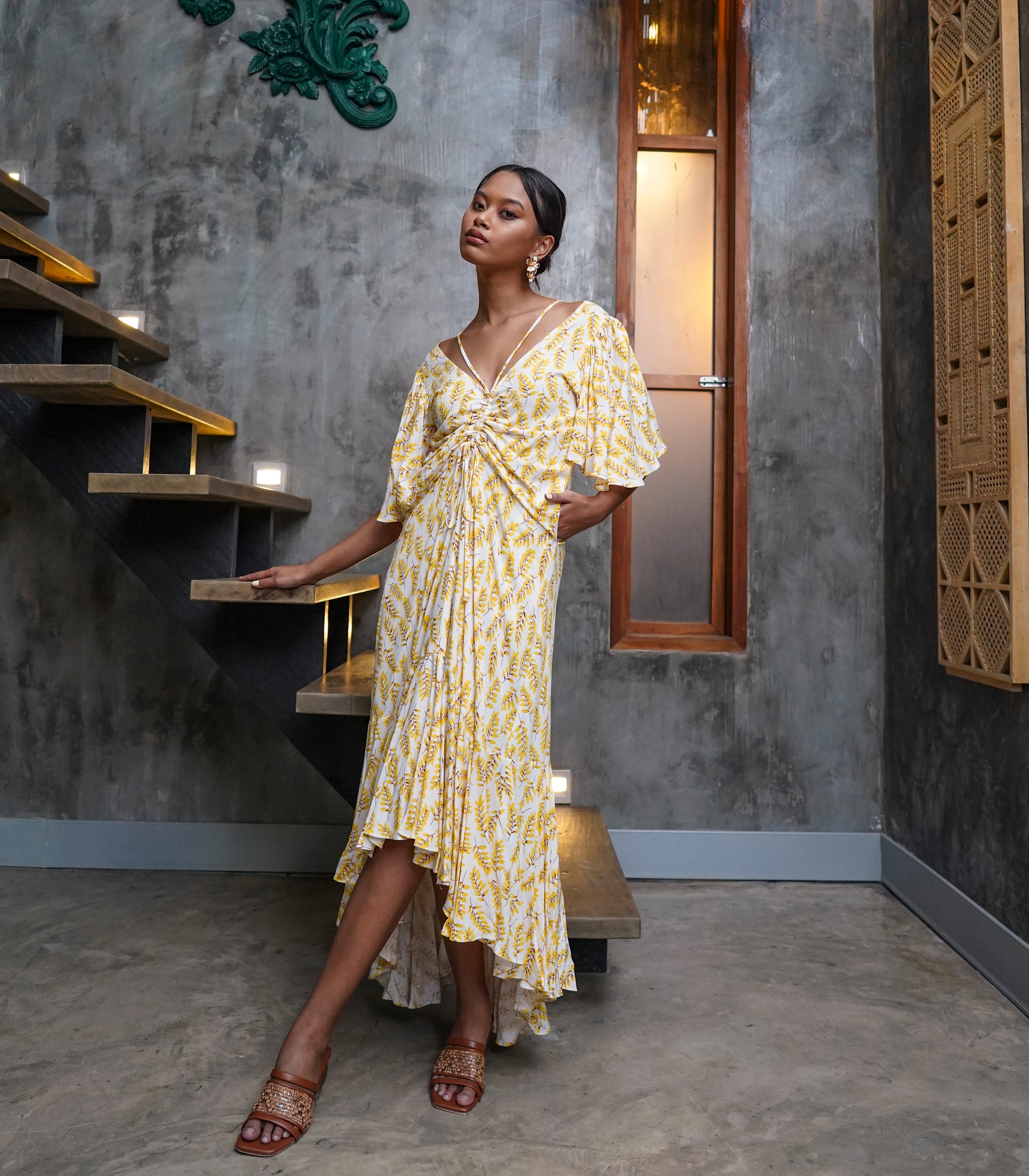 Marana Tha Louella Strappy Flared Dress - Seek The Uniq Marana Tha Louella Strappy Flared Dress - Seek The Uniq