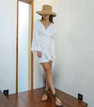 Bellissima Kimono Dress    White