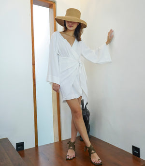 Bellissima Kimono Dress    White