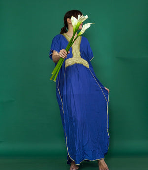 Nahla Kaftan         Blue