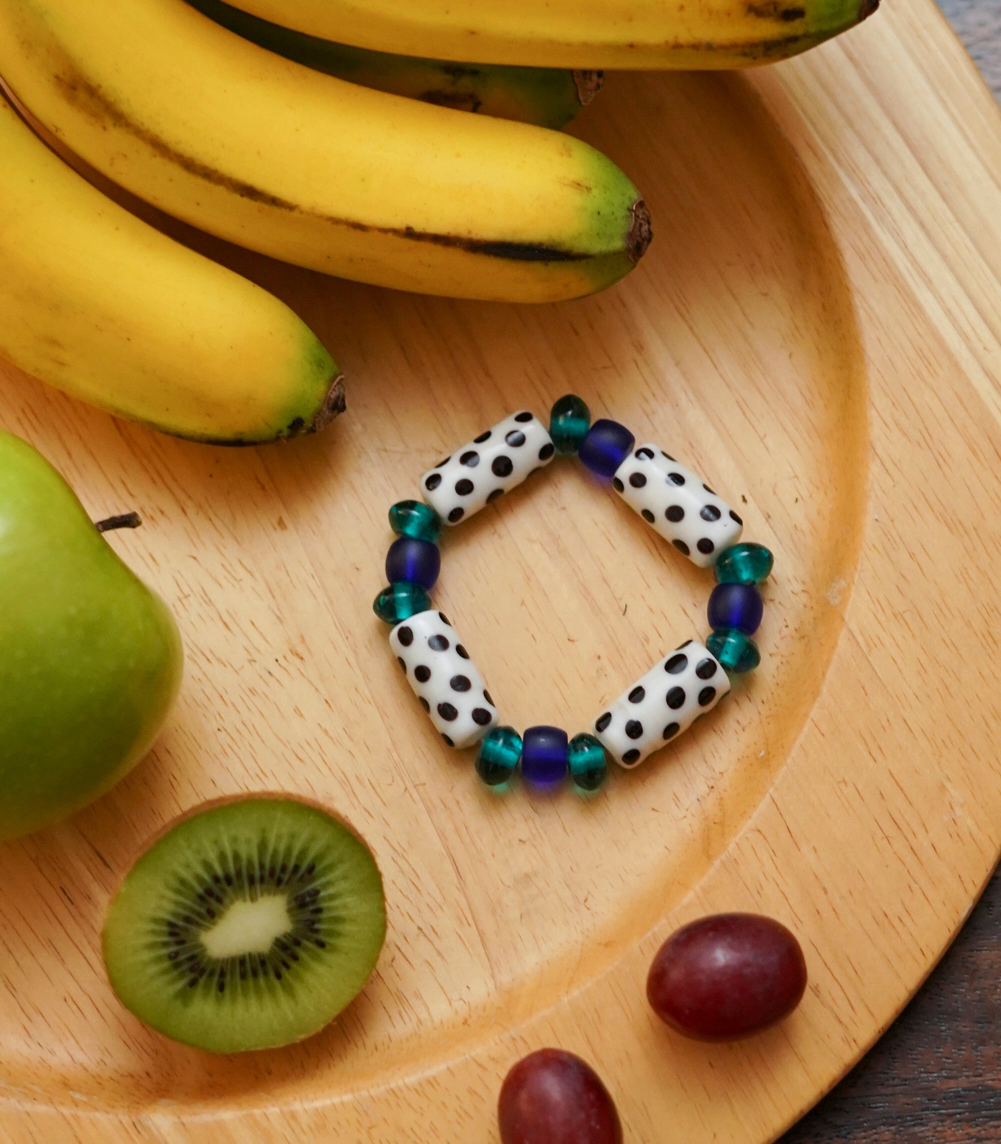 Polka  Azul Bracelet