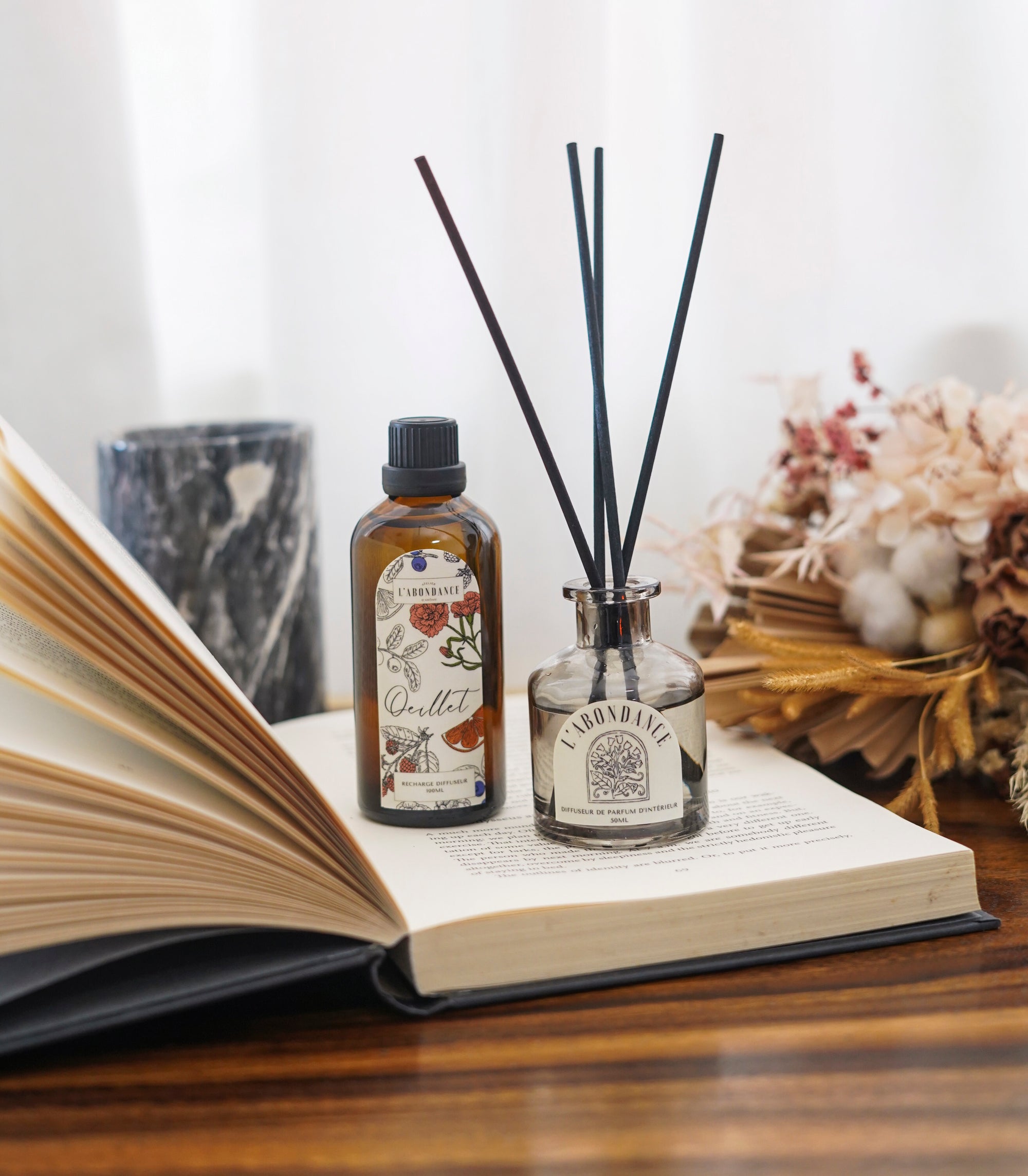 Œillet Reed Diffuser Set