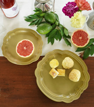Olga Dinner and Salad Plate Set of 2